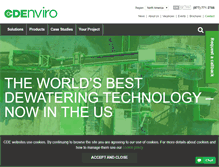 Tablet Screenshot of cdenviro.com